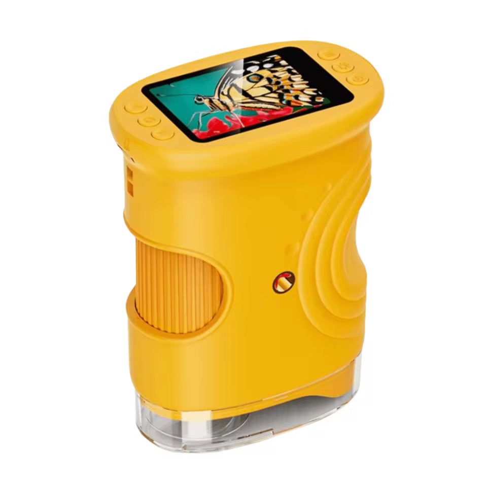 NIGRON 4K Discovery Microscope in orange