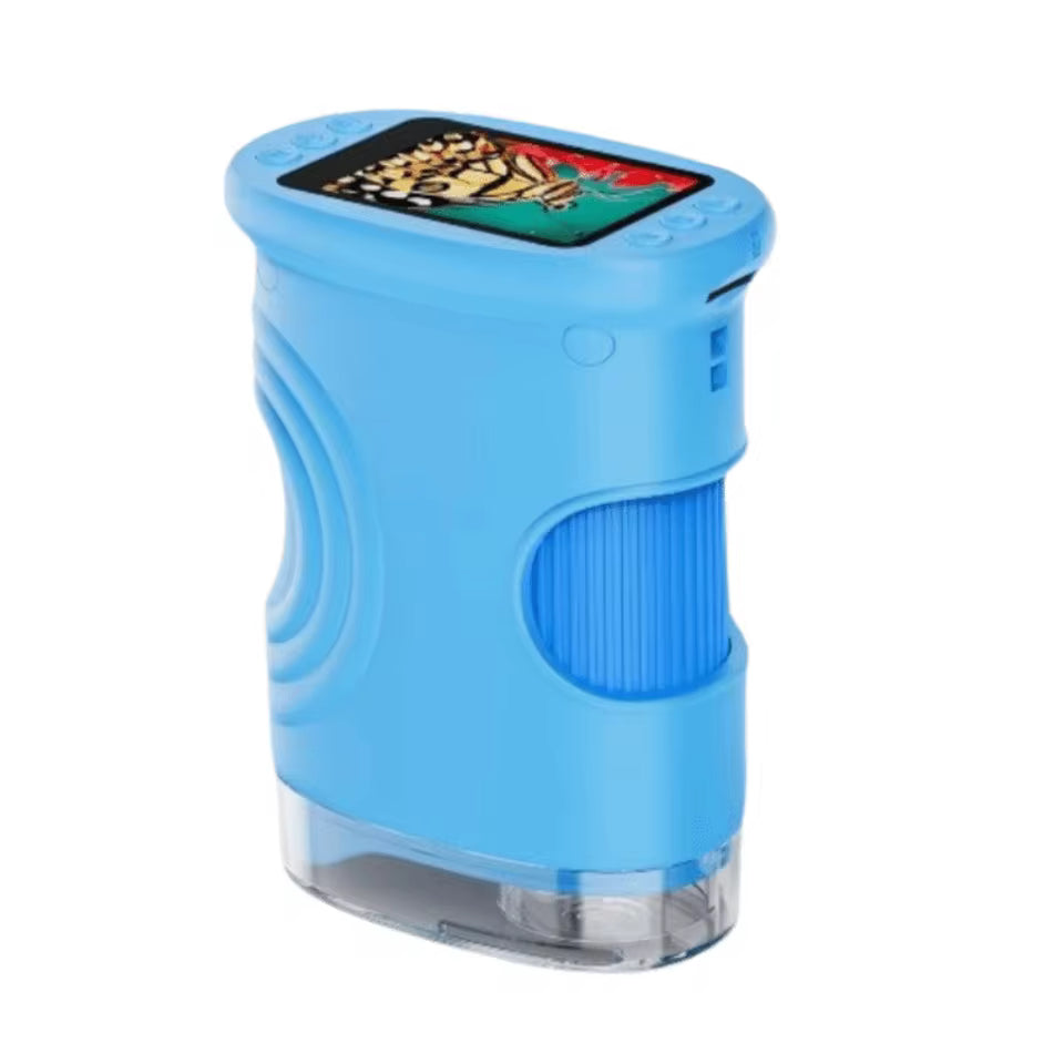 NIGRON 4K Discovery Microscope in blue